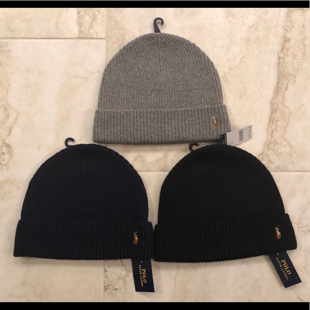 Polo Ralph Lauren Wool Beanie NWT - Picture 1 of 6